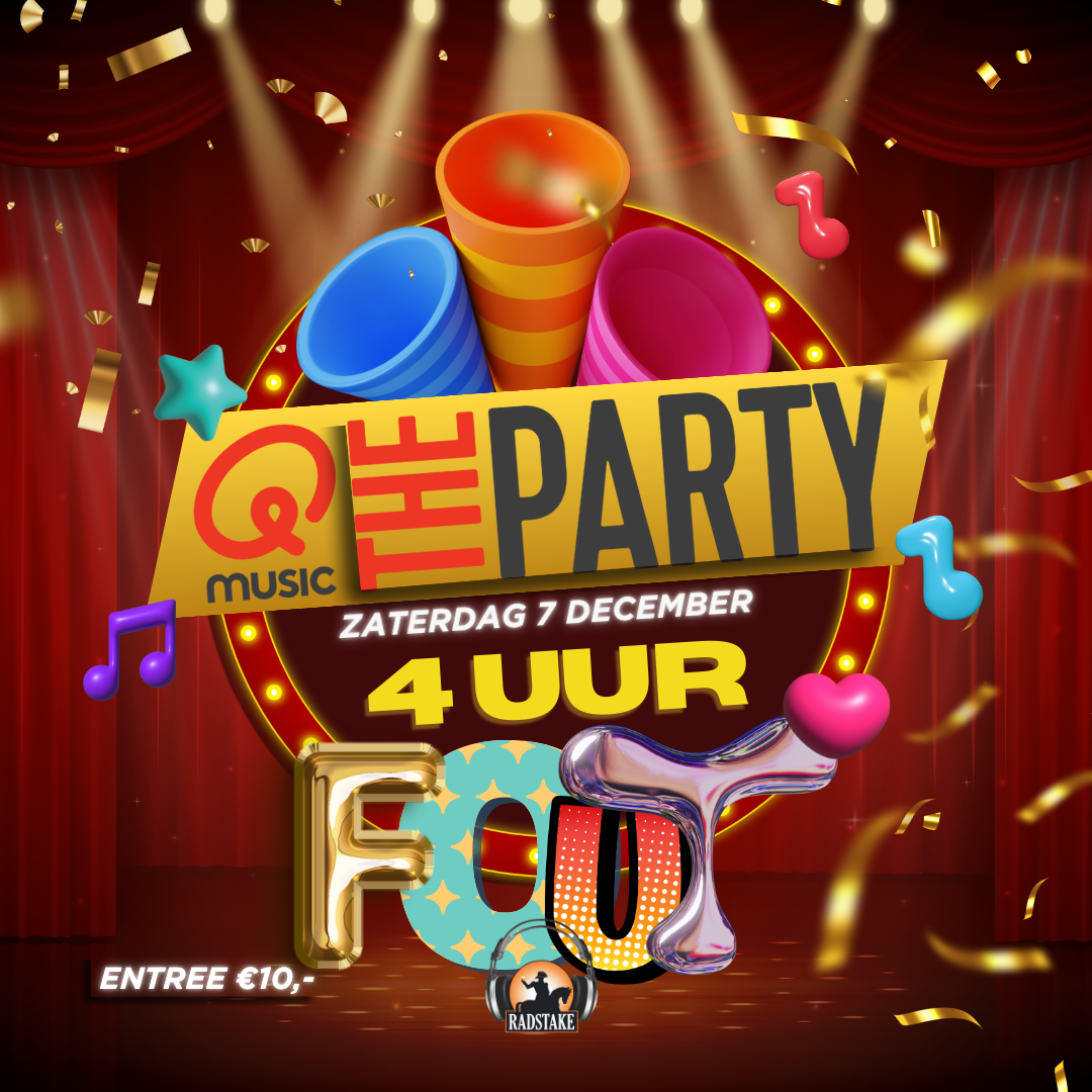 Q-music foute party! 